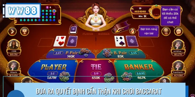Đưa ra những quyết định sau khi suy tính cẩn thận