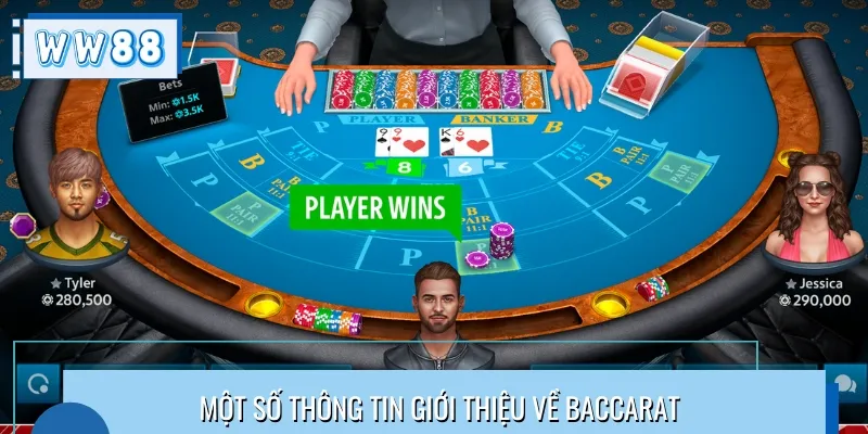 Game bài Baccarat phổ biến và được nhiều anh em yêu thích